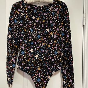 Free people long sleeve bodysuit